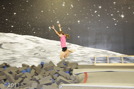 Defy Gravity for Ella's 11th Birthday with Jonah and Alivia