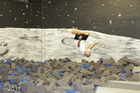 Defy Gravity for Ella's 11th Birthday with Jonah and Alivia