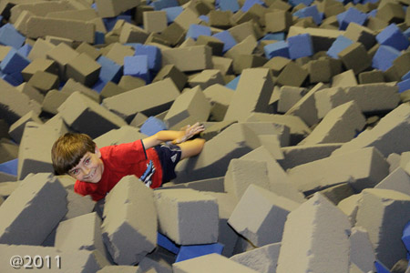 Defy Gravity for Ella's 11th Birthday with Jonah and Alivia