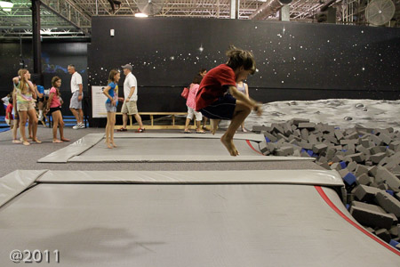 Defy Gravity for Ella's 11th Birthday with Jonah and Alivia