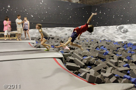 Defy Gravity for Ella's 11th Birthday with Jonah and Alivia