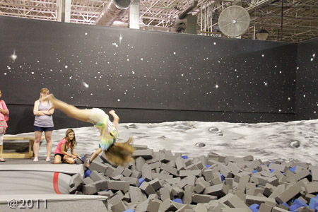 Defy Gravity for Ella's 11th Birthday with Jonah and Alivia