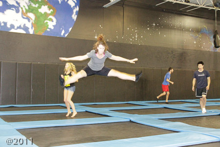 Defy Gravity for Ella's 11th Birthday with Jonah and Alivia