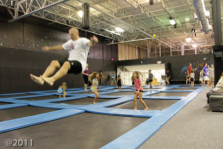 Defy Gravity for Ella's 11th Birthday with Jonah and Alivia