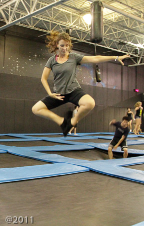 Defy Gravity for Ella's 11th Birthday with Jonah and Alivia