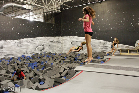 Defy Gravity for Ella's 11th Birthday with Jonah and Alivia