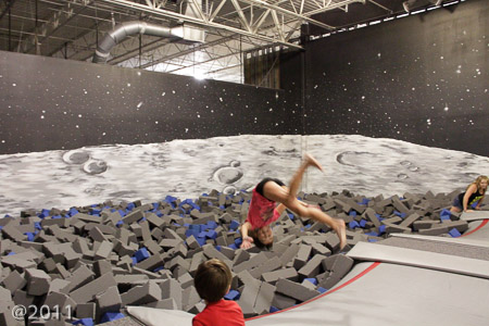 Defy Gravity for Ella's 11th Birthday with Jonah and Alivia