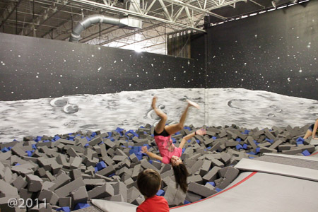 Defy Gravity for Ella's 11th Birthday with Jonah and Alivia
