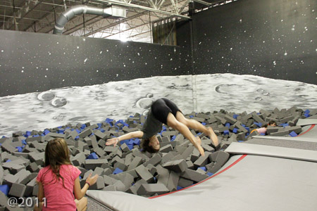 Defy Gravity for Ella's 11th Birthday with Jonah and Alivia