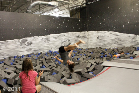 Defy Gravity for Ella's 11th Birthday with Jonah and Alivia
