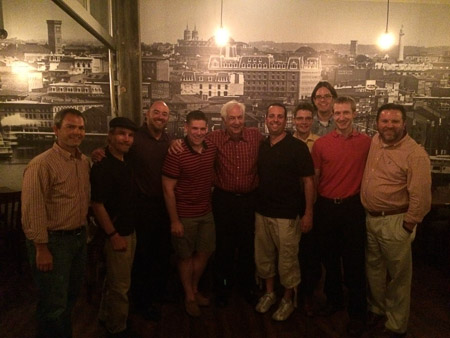 American Boy Choir reunion for Jim LItton's celebration