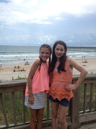 Ella and Joelle-Birthday Girls!