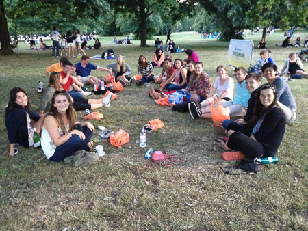 Listening to Taylor Swift in Hyde Park