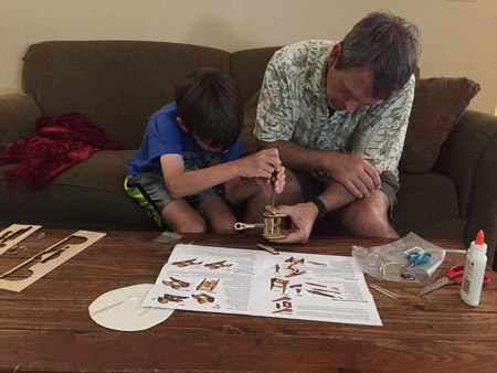 building the trebuchet
