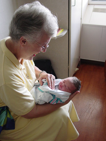 Grandma Moochie and Ella