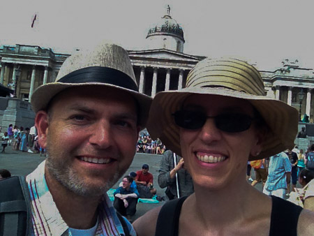 Trafalgar Square reading festival