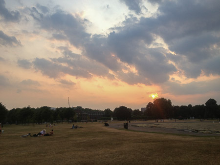 Another Hyde Park evening