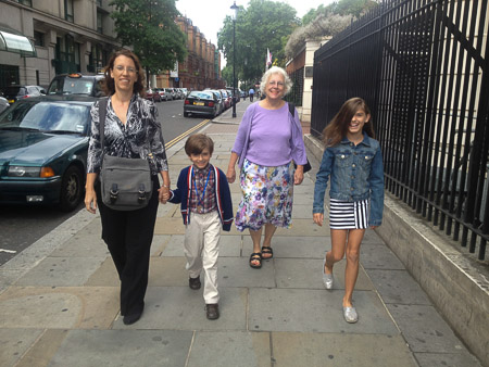St. Paul's Cathedral with Nana