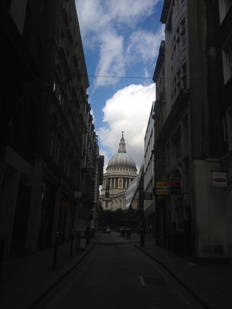 St. Paul's Cathedral with Nana