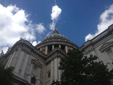 St. Paul's Cathedral with Nana