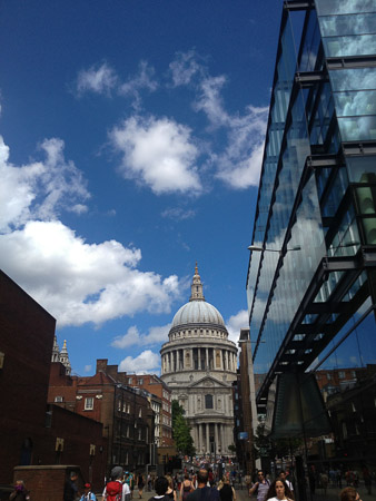 St. Paul's Cathedral with Nana