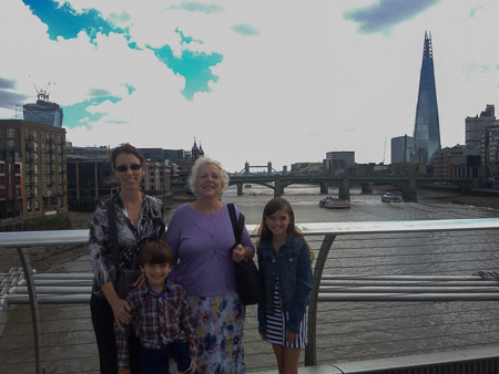 St. Paul's Cathedral with Nana