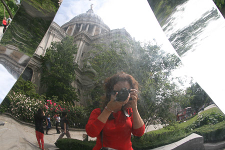 Sarah at St. Paul's
