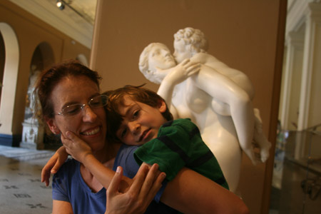 V&A with Nana