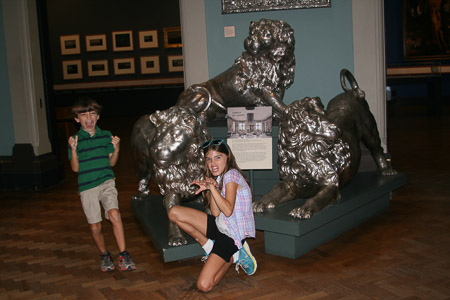 V&A with Nana