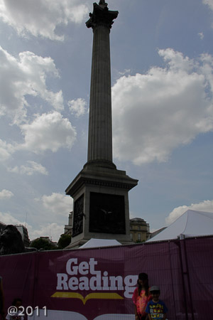 Trafalgar Square reading festival