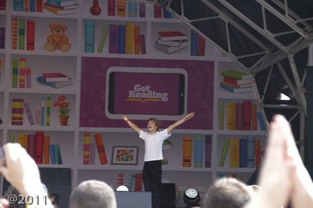 Trafalgar Square reading festival