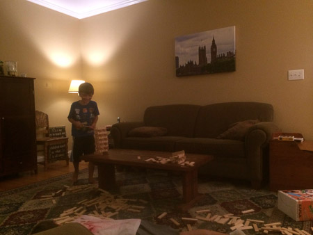 KAPLA challenge with Noah and Jonah