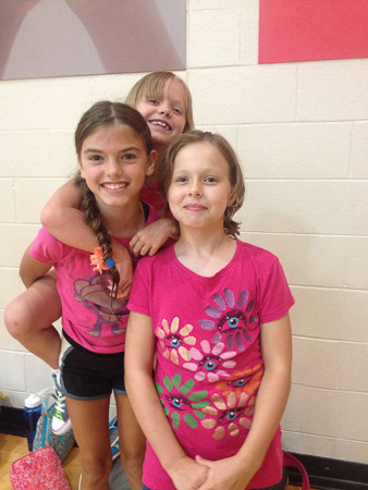Jump rope camp with Jocelyn and Allison