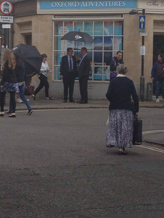 Saw Inspector Lewis being filmed in Oxford