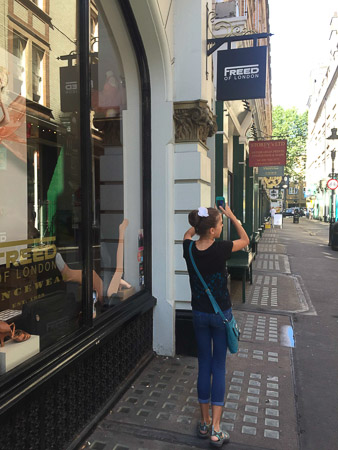 Freed Of London for pointe shoe fitting