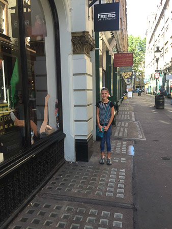 Freed Of London for pointe shoe fitting