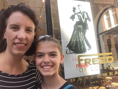 Freed Of London for pointe shoe fitting