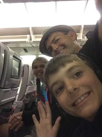 Flight to London