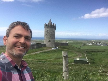 Doonagore Castle near Cliffs of Moher 