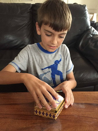 Jonah's chocolate frogs
