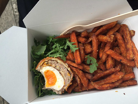 Lunch date at the Borough Market