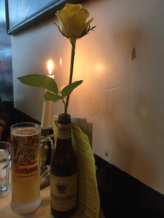 Date night at The Troubadour