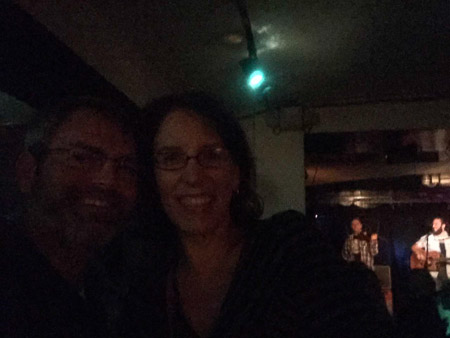 Date night at The Troubadour