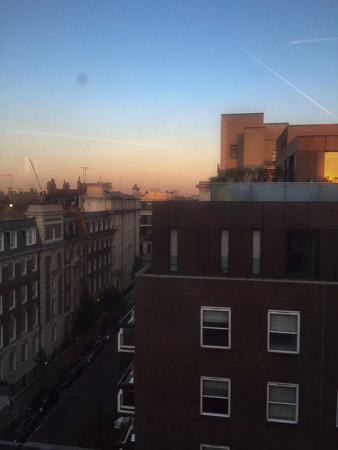 Last early morning in London