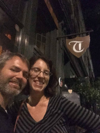 Date night at The Troubadour