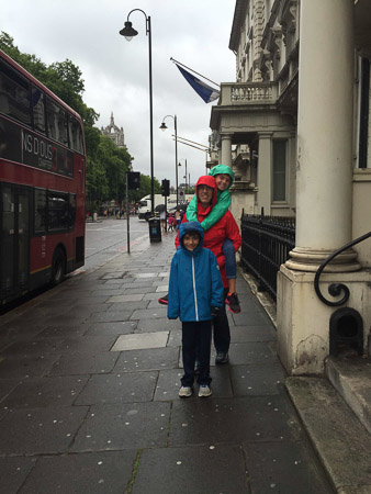 waking to Gloucester Road tube station