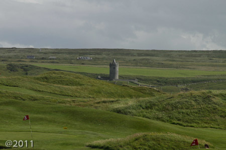 Doonagore Castle near Cliffs of Moher 