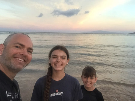 first morning on Maui