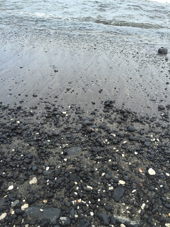 black beach