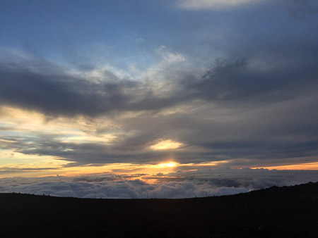 Sunset on Haleakala